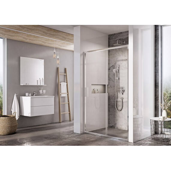 ДУШЕВАЯ ДВЕРЬ RAVAK BLSDP2-100 БЛЕСТЯЩИЙ/TRANSPARENT