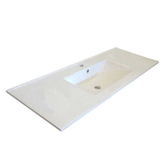 ТУМБА-УМЫВАЛЬНИК COMFORTY ТУРИН-120 ДУБ БЕЖЕВЫЙ С РАКОВИНОЙ COMFORTY 9120E