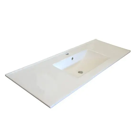 ТУМБА-УМЫВАЛЬНИК COMFORTY ТУРИН-120 ДУБ БЕЖЕВЫЙ С РАКОВИНОЙ COMFORTY 9120E