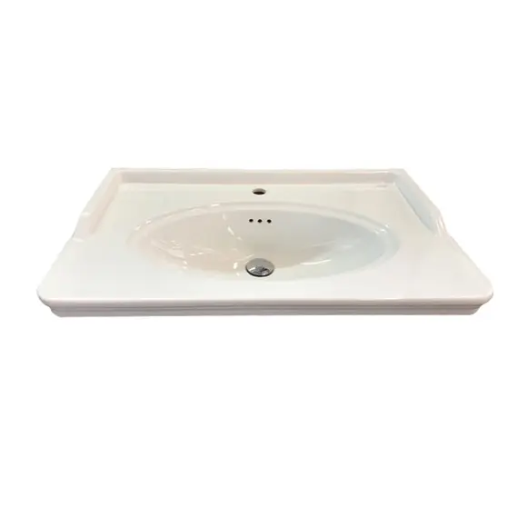 ТУМБА-УМЫВАЛЬНИК COMFORTY НЕАПОЛЬ-80 БЕЛЫЙ ГЛЯНЕЦ С РАКОВИНОЙ 50180