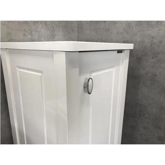 ПОЛУКОЛОННА COMFORTY ПАВИЯ-40 БЕЛЫЙ ГЛЯНЕЦ