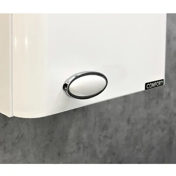 ЗЕРКАЛО-ШКАФ COMFORTY НЕАПОЛЬ-80 БЕЛЫЙ ГЛЯНЕЦ