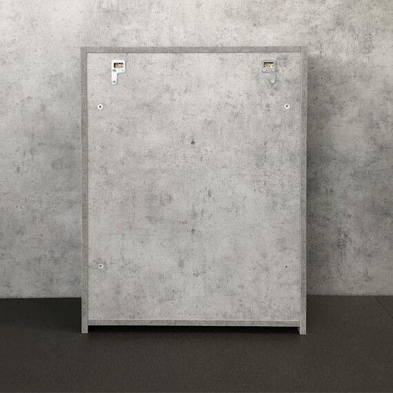 ШКАФ ПОДВЕСНОЙ COMFORTY ОСЛО-60 БЕТОН СВЕТЛЫЙ