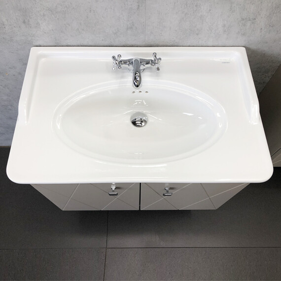 ТУМБА-УМЫВАЛЬНИК COMFORTY КРЕМОНА-80 ЛАТТЕ С РАКОВИНОЙ 50180