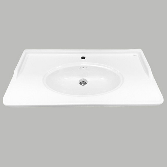 ТУМБА-УМЫВАЛЬНИК COMFORTY ФЕРРАРА-80 БЕЛЫЙ ГЛЯНЕЦ С РАКОВИНОЙ 50180 