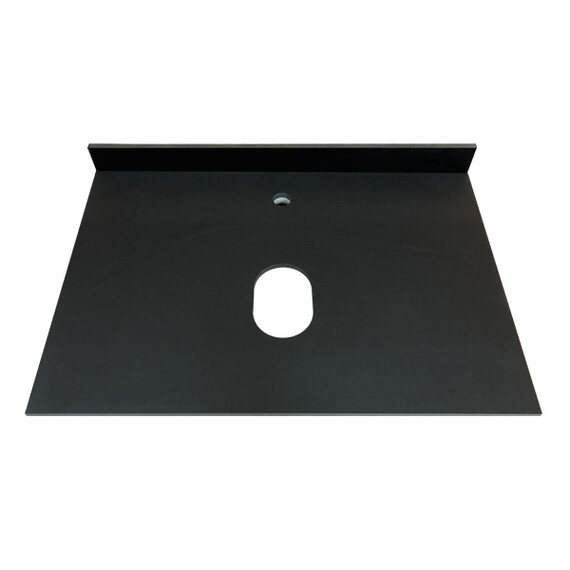 ТУМБА-УМЫВАЛЬНИК COMFORTY ЭДИНБУРГ-75 БЕТОН СВЕТЛЫЙ С ЧЕРНОЙ СТОЛЕШНИЦЕЙ, С РАКОВИНОЙ COMFORTY T-Y9378