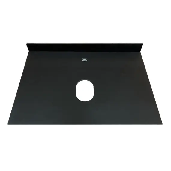 ТУМБА-УМЫВАЛЬНИК COMFORTY ЭДИНБУРГ-75 БЕТОН СВЕТЛЫЙ С ЧЕРНОЙ СТОЛЕШНИЦЕЙ, С РАКОВИНОЙ COMFORTY T-Y9378