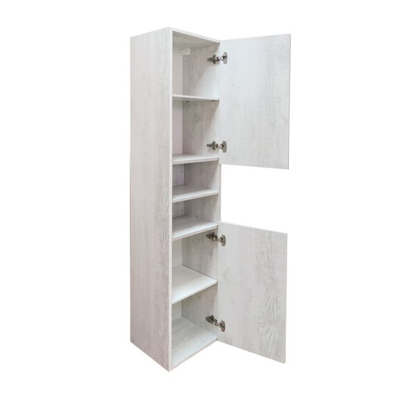 ШКАФ-КОЛОННА COMFORTY ВЕРОНА-35 ДУБ БЕЛЫЙ