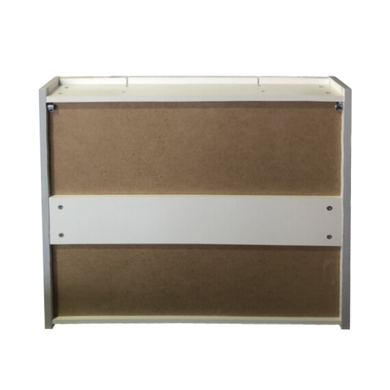 ЗЕРКАЛО-ШКАФ COMFORTY СОРРЕНТО-90 СВЕТЛО-СЕРЫЙ