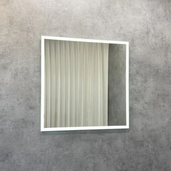 ЗЕРКАЛО COMFORTY ГИАЦИНТ-80 LED-ПОДСВЕТКА, СЕНСОР 800*800 00-00001281CF