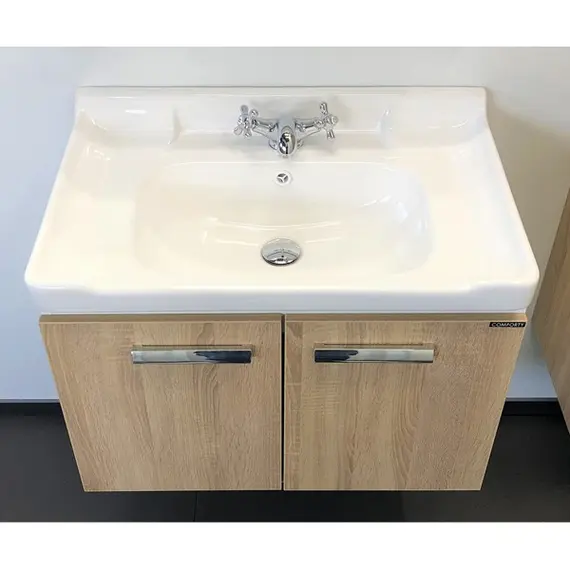 ТУМБА-УМЫВАЛЬНИК COMFORTY РИГА-70 ДУБ СОНОМА С РАКОВИНОЙ COMFORTY 9335-70