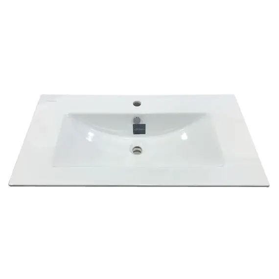 ТУМБА-УМЫВАЛЬНИК COMFORTY ФРАНКФУРТ-90 ДУБ ШОКОЛАДНО-КОРИЧНЕВЫЙ С РАКОВИНОЙ QUADRO 90