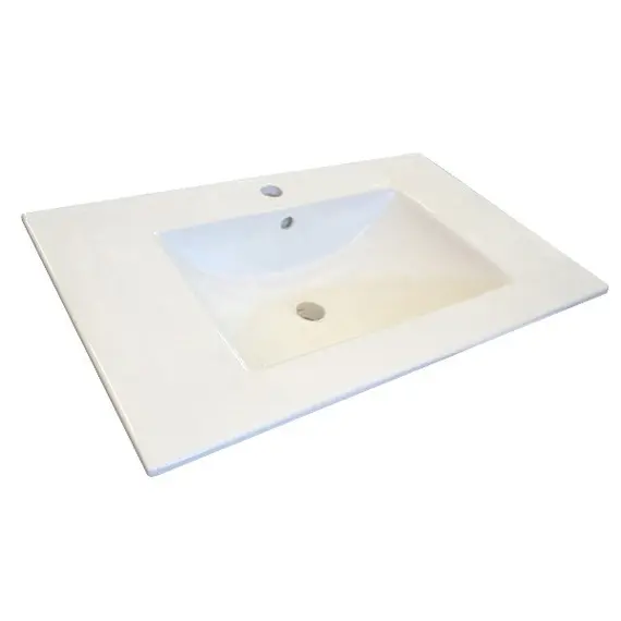 ТУМБА-УМЫВАЛЬНИК COMFORTY ЖЕНЕВА-75 ДУБ БЕЛЫЙ С РАКОВИНОЙ COMFORTY 75E