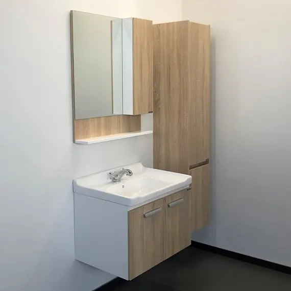 ТУМБА-УМЫВАЛЬНИК COMFORTY РИГА-70 ДУБ СОНОМА С РАКОВИНОЙ COMFORTY 9335-70