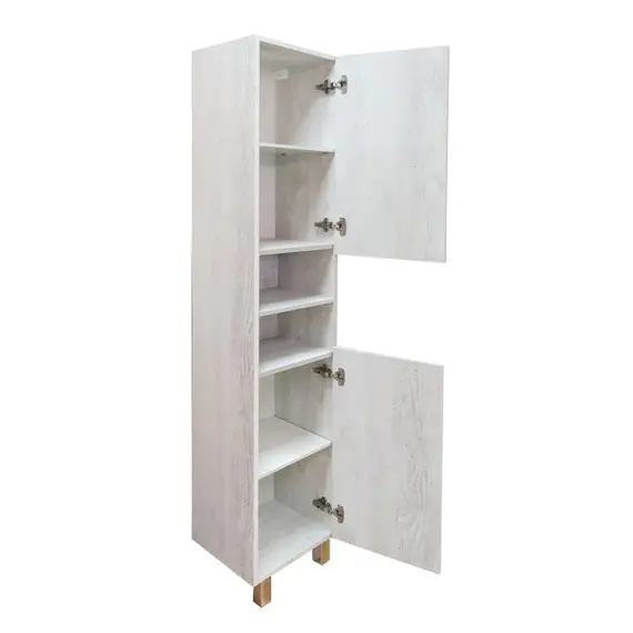 ШКАФ-КОЛОННА COMFORTY ВЕРОНА-35-Н ДУБ БЕЛЫЙ