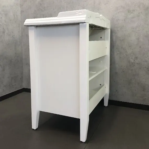 ТУМБА-УМЫВАЛЬНИК COMFORTY ПАЛЕРМО-80 БЕЛЫЙ ГЛЯНЕЦ С РАКОВИНОЙ COMFORTY 3380