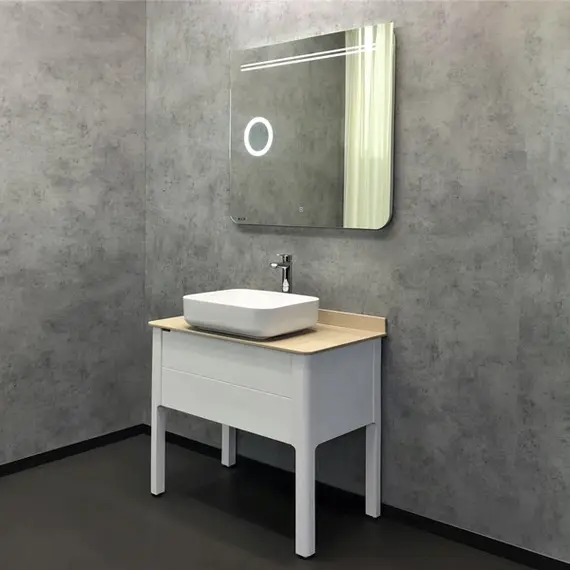 ЗЕРКАЛО COMFORTY ЛОНДОН-90 СВЕТОДИОДНАЯ ЛЕНТА, СЕНСОР 900*800 00004140523CF