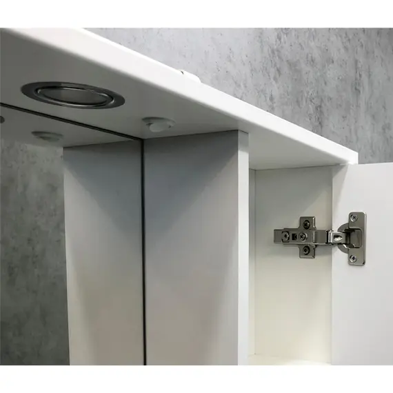 ЗЕРКАЛО-ШКАФ COMFORTY МОДЕНА М-75 БЕЛЫЙ МАТОВЫЙ