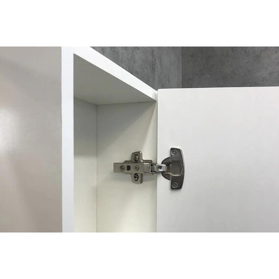 ЗЕРКАЛО-ШКАФ COMFORTY АМСТЕРДАМ-75 БЕЛЫЙ