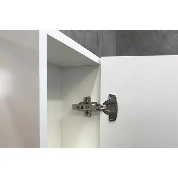 ЗЕРКАЛО-ШКАФ COMFORTY АМСТЕРДАМ-75 БЕЛЫЙ