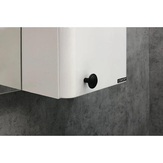 ЗЕРКАЛО-ШКАФ COMFORTY АМСТЕРДАМ-75 БЕЛЫЙ