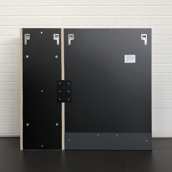 ЗЕРКАЛО-ШКАФ COMFORTY СТРАСБУРГ-90 ДУБ ДЫМЧАТЫЙ