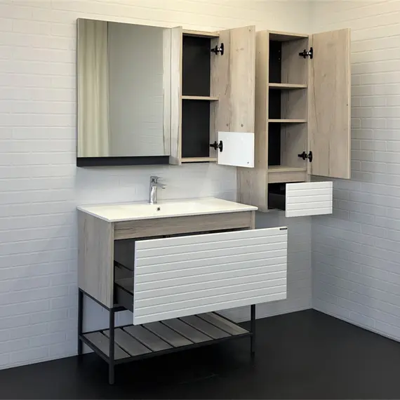 ЗЕРКАЛО OPADIRIS ЛУИДЖИ 90, БЕЛЫЙ МАТОВЫЙ