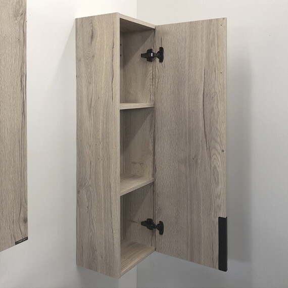 ПОЛУКОЛОННА ПОДВЕСНАЯ COMFORTY БОНН 35 ГРАФИТ/ДУБ ДЫМЧАТЫЙ