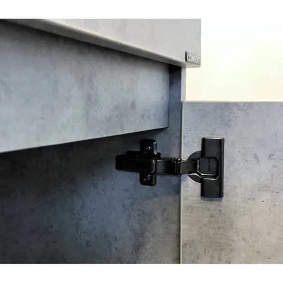 ТУМБА-УМЫВАЛЬНИК НАПОЛЬНАЯ COMFORTY ОСЛО-70НД БЕТОН СВЕТЛЫЙ С РАКОВИНОЙ COMO 70