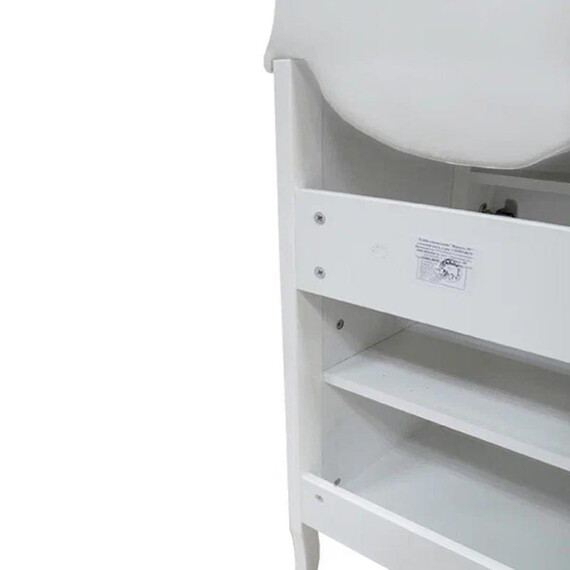 ТУМБА-УМЫВАЛЬНИК COMFORTY ВЕРСАЛЬ-90 СЛОНОВАЯ КОСТЬ С РАКОВИНОЙ COMFORTY JS90