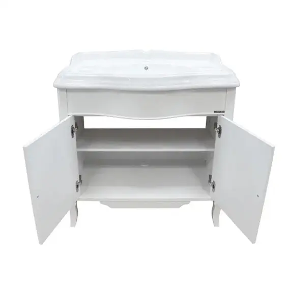 ТУМБА-УМЫВАЛЬНИК COMFORTY ВЕРСАЛЬ-90 СЛОНОВАЯ КОСТЬ С РАКОВИНОЙ COMFORTY JS90