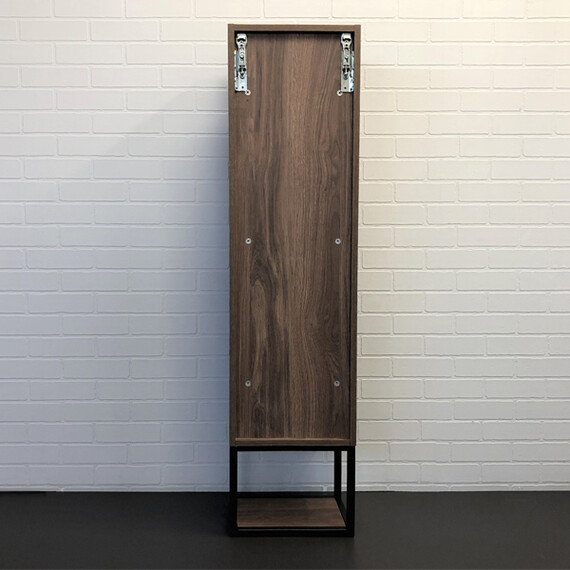 ШКАФ-КОЛОННА COMFORTY РАВЕННА ЛОФТ-35 ДУБ ТЕМНО-КОРИЧНЕВЫЙ