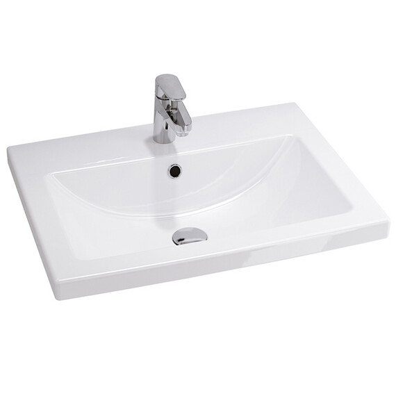 ТУМБА-УМЫВАЛЬНИК ПОДВЕСНАЯ COMFORTY ОСЛО-70ПД БЕТОН СВЕТЛЫЙ С РАКОВИНОЙ COMO 70