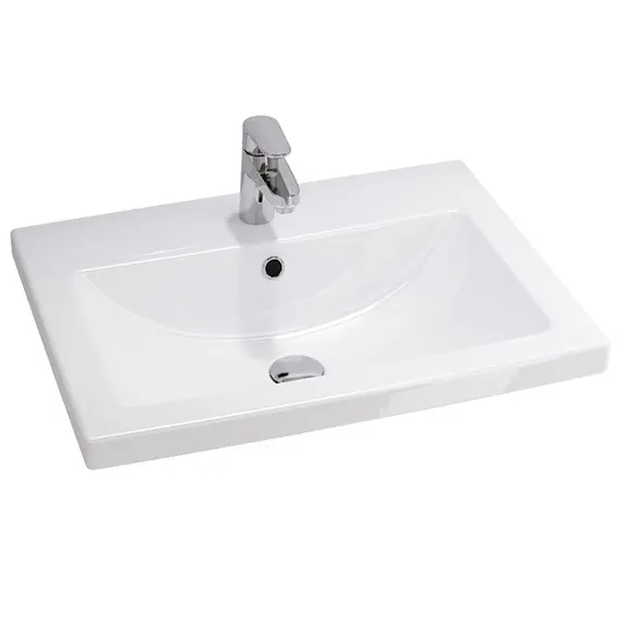 ТУМБА-УМЫВАЛЬНИК ПОДВЕСНАЯ COMFORTY ОСЛО-70ПД БЕТОН СВЕТЛЫЙ С РАКОВИНОЙ COMO 70