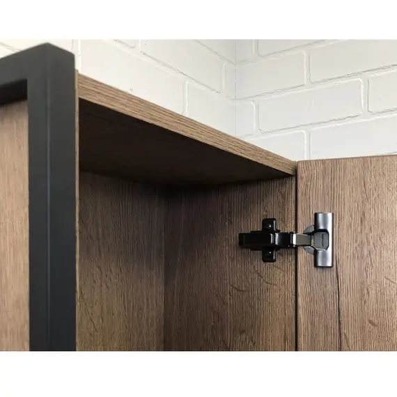 ШКАФ-КОЛОННА COMFORTY ЛИССАБОН-40 ДУБ ТЕМНЫЙ