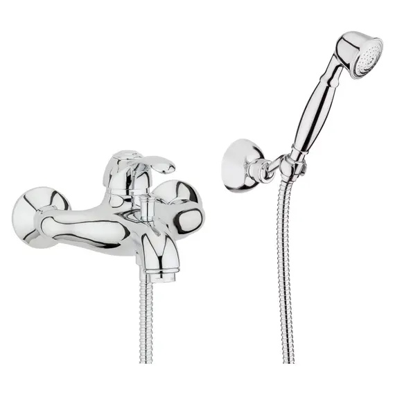 СМЕСИТЕЛЬ ДЛЯ ВАННЫ И ДУША WEBERT AURORA AU850101015(153), ХРОМ