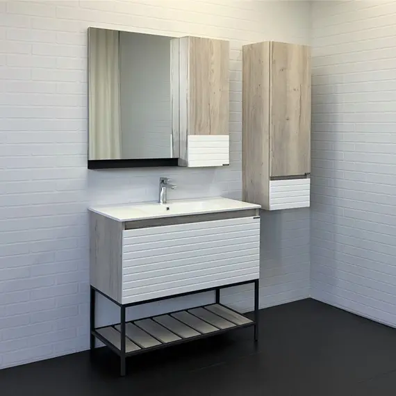 ЗЕРКАЛО OPADIRIS ЛУИДЖИ 90, БЕЛЫЙ МАТОВЫЙ