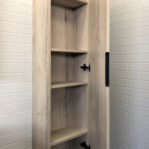 ШКАФ-КОЛОННА COMFORTY ПОРТО-35 ДУБ ДЫМЧАТЫЙ