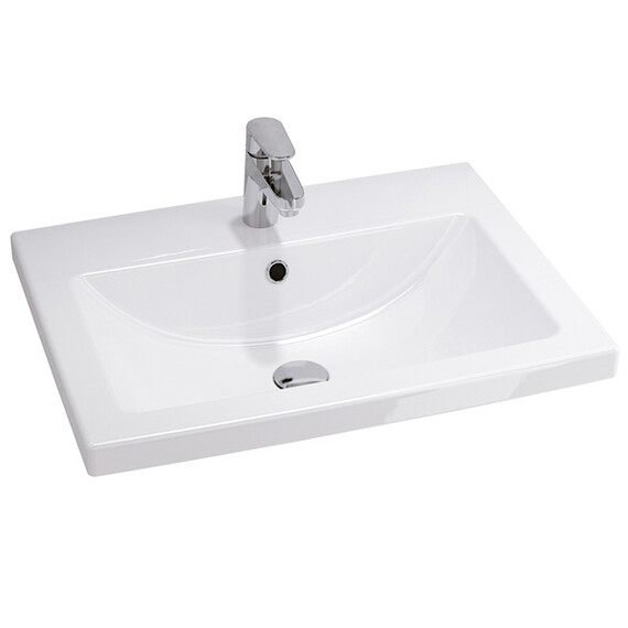 ТУМБА-УМЫВАЛЬНИК COMFORTY НИКОСИЯ 70П ДУБ ТЕМНЫЙ С РАКОВИНОЙ COMO 70