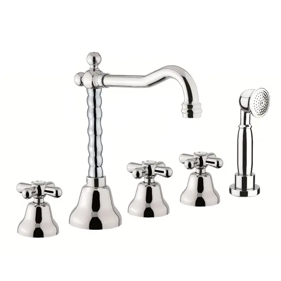 СМЕСИТЕЛЬ НА БОРТ ВАННЫ WEBERT ARMONY AM730402015, ХРОМ