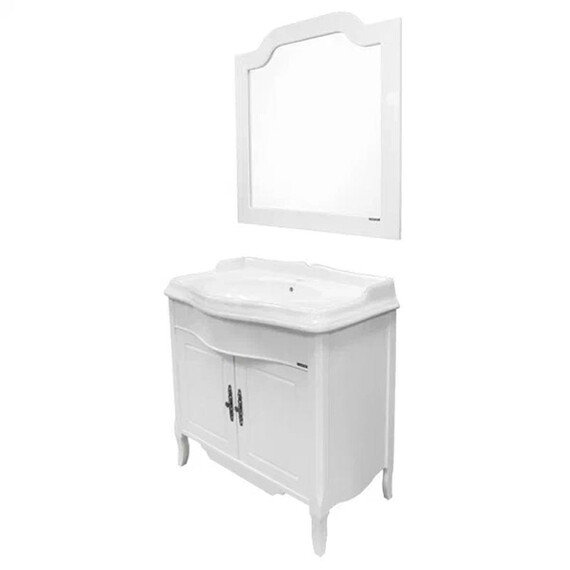 ТУМБА-УМЫВАЛЬНИК COMFORTY ВЕРСАЛЬ-90 СЛОНОВАЯ КОСТЬ С РАКОВИНОЙ COMFORTY JS90