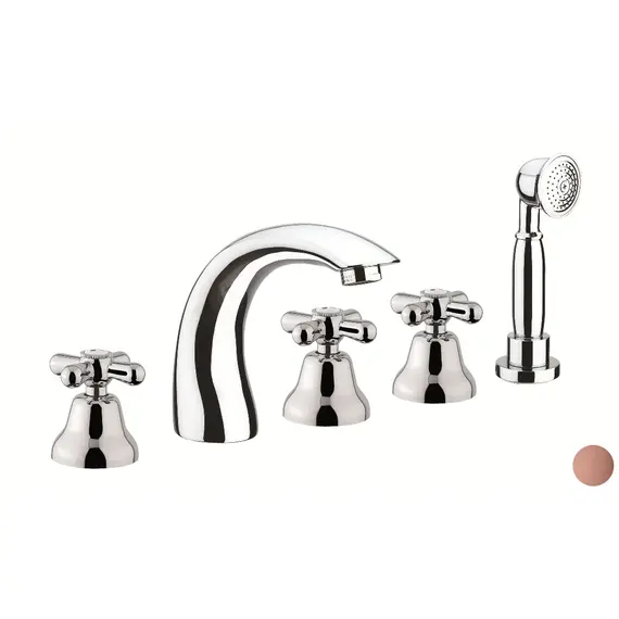 СМЕСИТЕЛЬ НА БОРТ ВАННЫ WEBERT ARMONY AM730401060, МЕДЬ