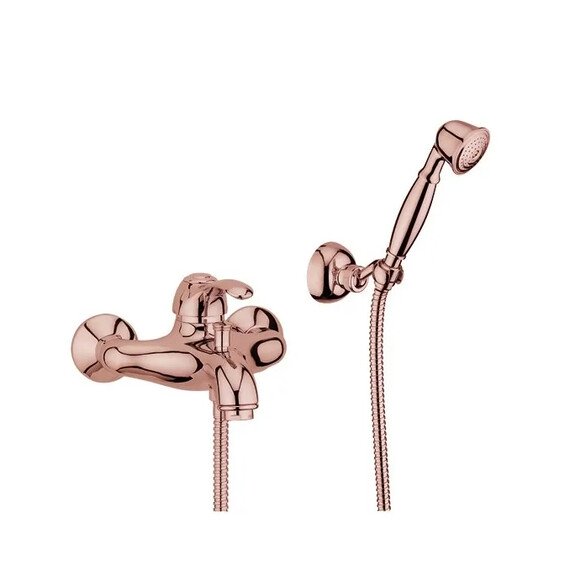 СМЕСИТЕЛЬ ДЛЯ ВАННЫ И ДУША WEBERT AURORA AU850101060(153), МЕДЬ