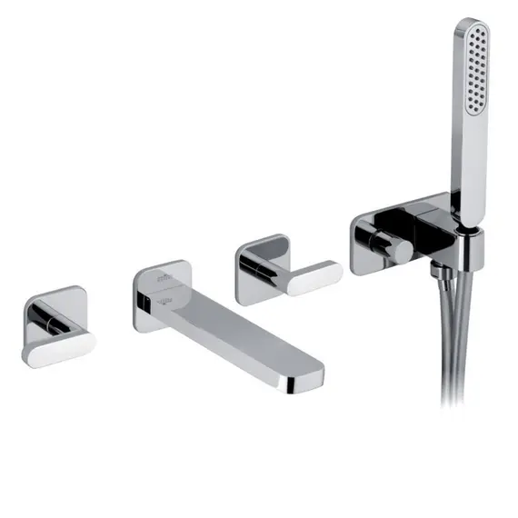 СМЕСИТЕЛЬ ДЛЯ ВАННЫ С ДУШЕМ WEBERT LIVING LV720901015