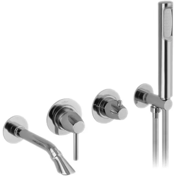 СМЕСИТЕЛЬ ДЛЯ ВАННЫ С ДУШЕМ WEBERT OPERA MODERNA OE860312015