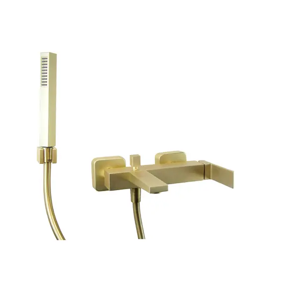 СМЕСИТЕЛЬ ДЛЯ ВАННЫ WEBERT PEGASO PE850101794, МАТОВОЕ ЗОЛОТО