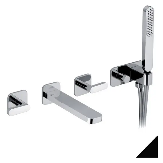 СМЕСИТЕЛЬ ДЛЯ ВАННЫ С ДУШЕМ WEBERT LIVING LV720901560