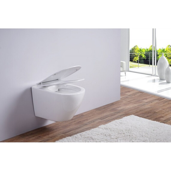 УНИТАЗ-ПОДВЕСНОЙ ESBANO AZALEA БЕЛЫЙ