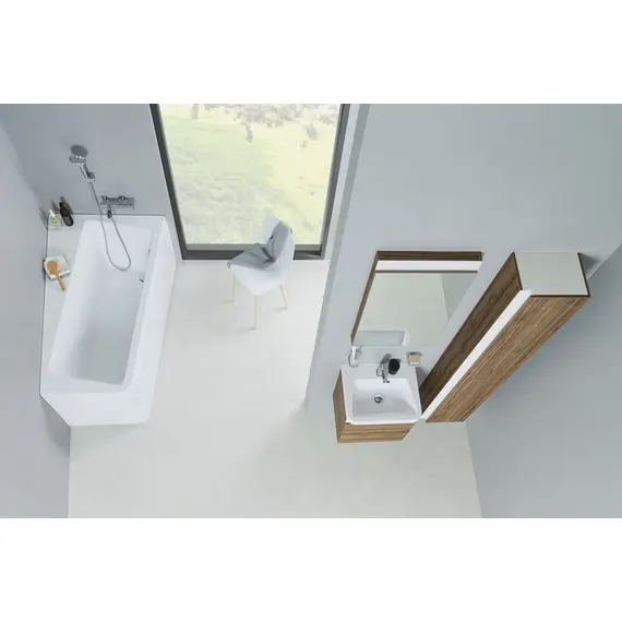 ВАННА АСИММЕТРИЧНАЯ RAVAK 10° 170X100 L