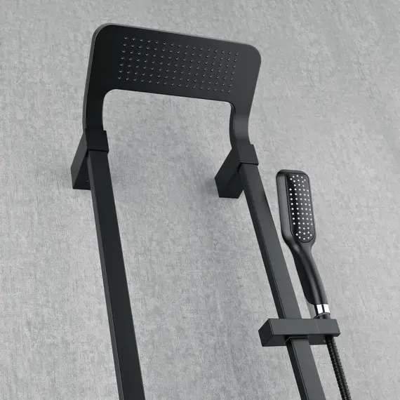 ДУШЕВАЯ ПАНЕЛЬ BLACK & WHITE W1010 СНЕЖНЫЙ БЕЛЫЙ